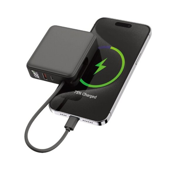 POWERXCEL Power Bank 10000mAh Dual Output Portable Lightweight 2X Faster & Slim - Picture 3 of 3